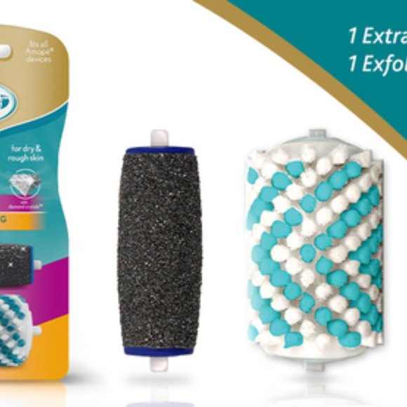 NEW 6 Pack 2pcs Amope Pedi Refills Extra Coarse  Exfoliating - Picture 4 of 4